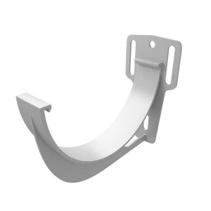 Кронштейн желоба slider ПВХ белый